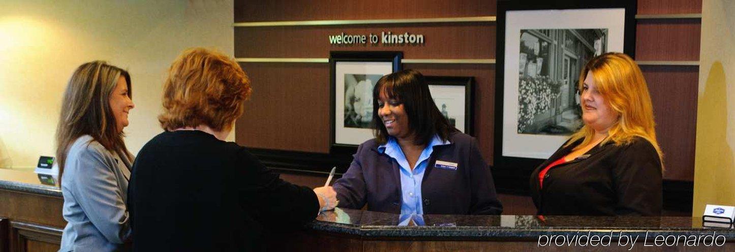 Hampton Inn Kinston Beltér fotó